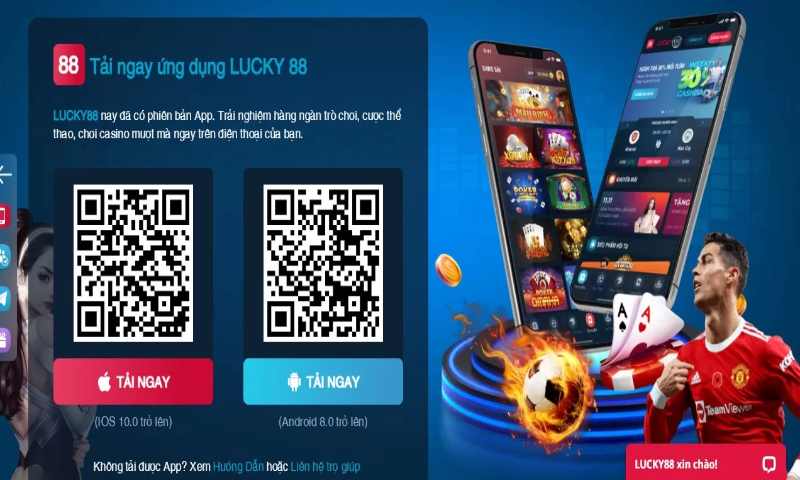 Hướng dẫn tải app lucky88 cho 2 hệ điều hành